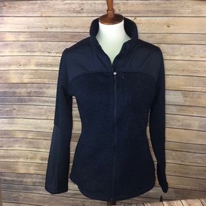 NWT Navy zip up jacket size L